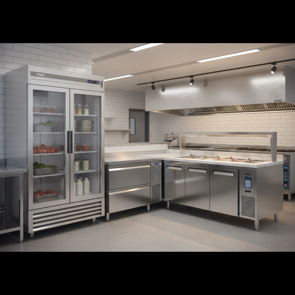 Premium commercial refrigeration equipment lineup